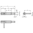 KIPP ARRETIERBOLZEN GR. 1 D1=M06