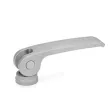 Ganter Exzenterspanner, Edelstahl GN927.7-101, Edelstahl-Auflagescheibe ohne Stellmutter