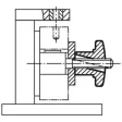 Kipp Schnellspann-Kreuzgriff GG D1=30, D3=M6