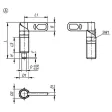 KIPP M10 FORM:A SPERRRIEGEL MIT ANSCHLAG