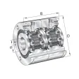 ZKLF3590 INA Axial-Schrägkugellager