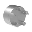 KTR Klauenkupplung ROTEX® 75 Nabe
