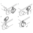 KIPP KLAPPSTECKER ÄHNLICH DIN11023
