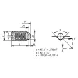 KIPP D=M06 FEDERNDES DRUCKSTÜCK STANDARD