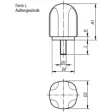 Kipp ST Spanngriff hoch D3=47,8, M6x20