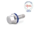 Ganter Schrauben, Edelstahl, HNBR, Hygienic Design GN1580