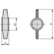 KIPP FLÜGELGRIFF H=12