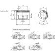 Norelem Linearkugellager offen D=16, mit Winkelfehlerausgleich