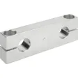Norelem Traverse beweglich A=85 14x28 Aluminium, D=12
