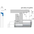 Freudenberg TOF 25,4x0x5 88NBR101