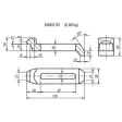 KIPP K0002 SPANNEISEN GEKRÖPFT