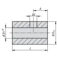 Kipp Reduzierhülse D=30, D1=20