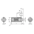 KIPP D=M08 FEDERNDES DRUCKSTÜCK STANDARD