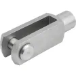 Kipp Gabelgelenk Edelstahl D1=10, D2=M10