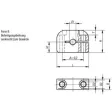 Kipp Haltestück Form B D1=M10x1