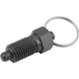 Kipp Arretierbolzen Gr. 3 Form R Arretierstift gehärtet