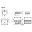 Kipp Nutenführungsstein, B2=8, B1=8