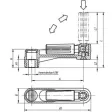 KIPP A=125 HANDKURBEL OHNE QUERBOHRUNG