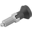 KIPP ARRETIERBOLZEN GR. 1 D1=M10X1 EDELSTAHL GEHÄRTET