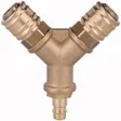 Riegler Verteiler 2 Schnellverschlusskupplung NW7,2
