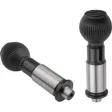 Kipp Präzisions-Arretierbolzen D=10 kon. Aufnahme, Typ B