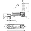 Kipp Novo.Grip Handkurbel mit Sicherheitszyl. Griff, A=80, D=8h7