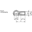 KIPP KUGELPFANNE DIN71805 FÜR WINKELGELENKE