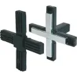 Kipp Steckverbinder Kreuz mit Abgang