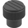 Kipp Novo.Grip Rändelknopf Gr. 1 M4 Edelstahl
