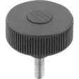 Kipp Novo.Grip Rändelrad Gr. 2 Form L D=50 M10x60