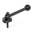 Ganter Spiralexzenter, Stahl, Spannung radial, Schraube von der Bedienseite GN918 KVS-R