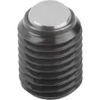 KIPP M06X0,5 KUGELDRUCKSCHRAUBE OHNE KOPF