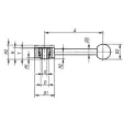 KIPP M12 SPANNHEBEL FLACH GR. 3