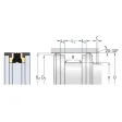 SKF Hydraulische Kolbendichtung MD 45
