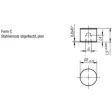 Kipp Einsatz rund Form C D2=16, L3=12