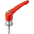KIPP M10X50 KLEMMHEBEL MIT SPANNKRAFTVERSTÄRKER