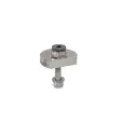 Ganter Spiralexzenter, Edelstahl, Spannung radial, Schraube von der Rückseite GN918.5 SKB-L