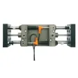 Norelem Linearmodul pneumatisch Gr. 2, C=60, mit zwei Rundführungen