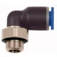 Riegler L-Steckverschraubung »Blaue Serie« drehbar G3/8
