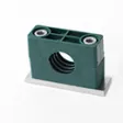 Stauff Komplettschelle Gr. 6, 50 mm Schwere Baureihe, Polypropylen
