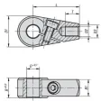 Kipp Klemmnabe M12, D=14