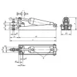 KIPP PNEUMATIKSPANNER HORIZONTAL