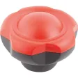 Kipp Novo.Grip Klemmgriff D=63 M10 Deckel verkehrsrot Edelstahl