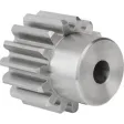 Norelem Stirnzahnrad Modul 3 gerade verzahnt Form B Z=95 B=30 Stahl