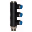 Riegler L-Mehrfachverteiler »Blaue Serie« 3-fach drehbar