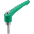 KIPP M06X25 KLEMMHEBEL MIT SCHUTZKAPPE GR. 2