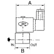 Riegler 3/2-Wege-Magnetventil MS