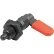 KIPP SPERRRIEGEL MIT SECHSKANT, D=8, M12X1,5, SW1=12, FORM:D, MIT KAPPE