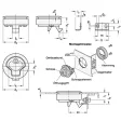 Ganter Schnappverschlüsse, Edelstahl GN449.5