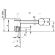 KIPP SPANNHEBEL GR. 2 M10